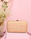 Mohey Women Beige Beauty Clutch Bag