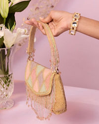 Mohey Women Golden Elegance Bag