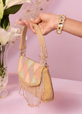 Mohey Women Golden Elegance Bag