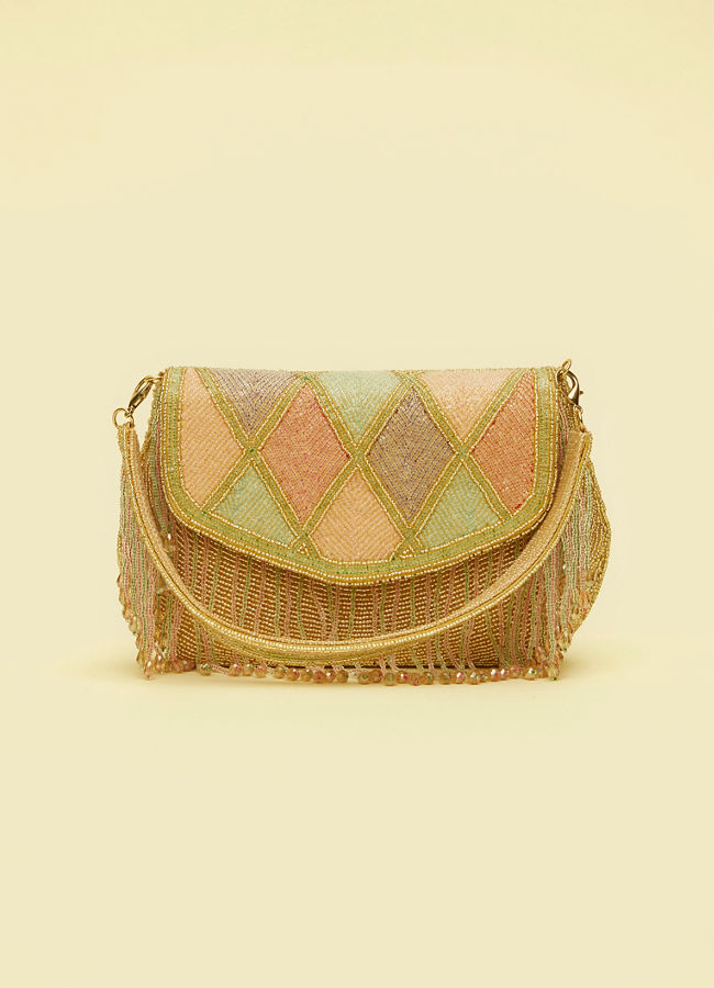 Mohey Women Golden Elegance Bag