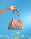 Mohey Women Art Silk Hand-Embroidered Bag with Moti Work
