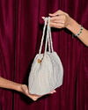 Mohey Women Enchantress White Silk Bag