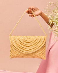 Mohey Women Golden Treasure Envelope Bag