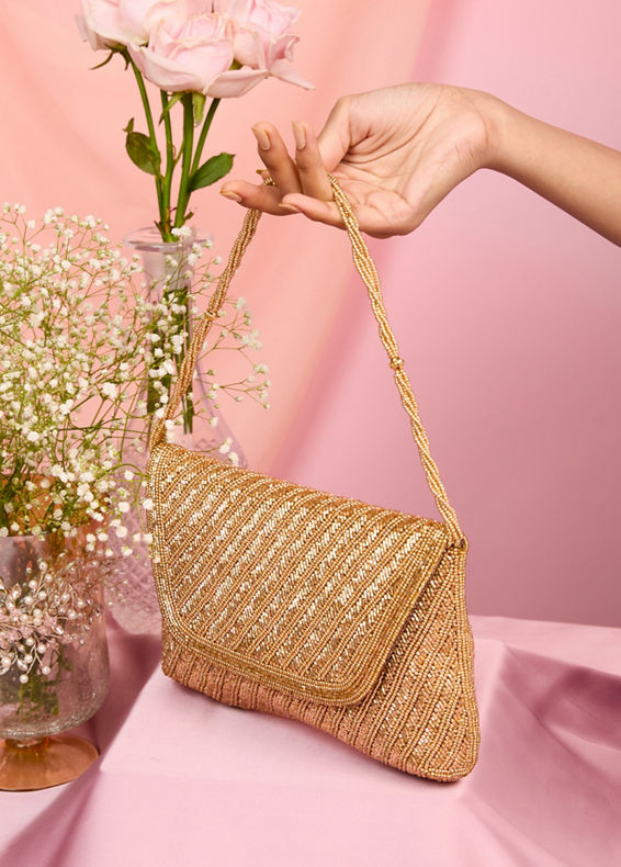 Mohey Women Fawn Elegance Envelope Bag