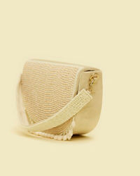 Mohey Women Elegant Cream Velvet Bag