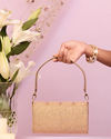 Mohey Women Fawn Art Silk Top Handle Bag