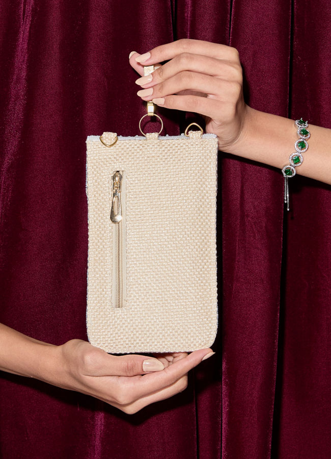 Mohey Women Gleaming Cream Bag