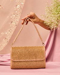 Mohey Women Peach Delight Silk Bag