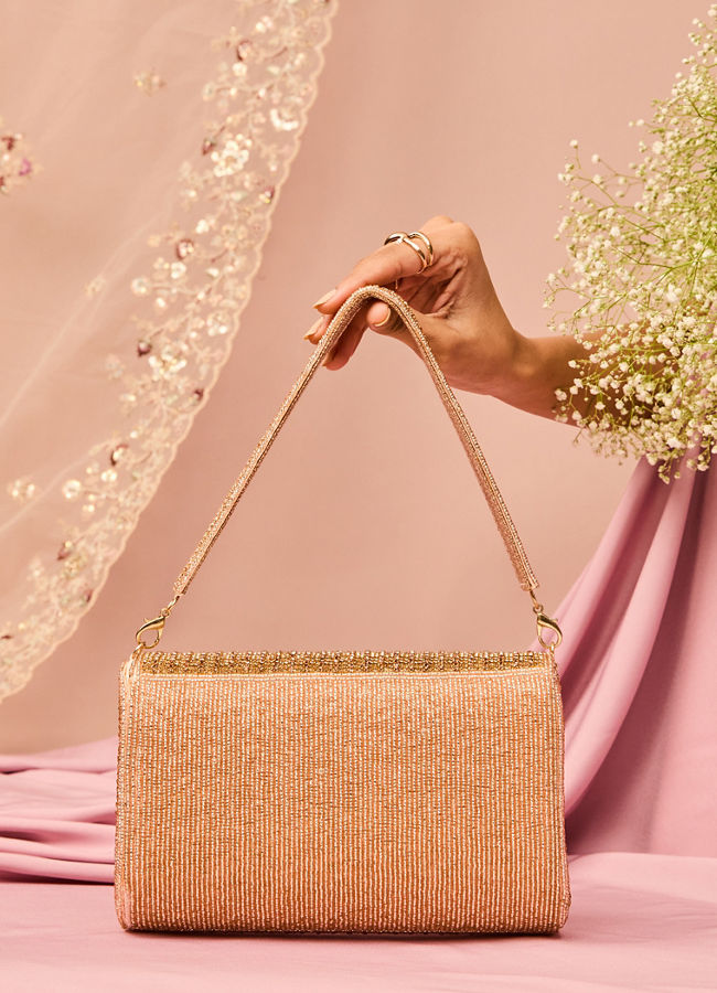 Mohey Women Peach Delight Silk Bag