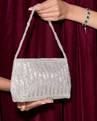 Mohey Women Grey Gleam Elegant Bag