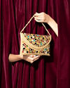 Mohey Women Fawn Coloured Party Bag