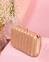 Mohey Women Dusty Pink Exquisite Clutch Bag
