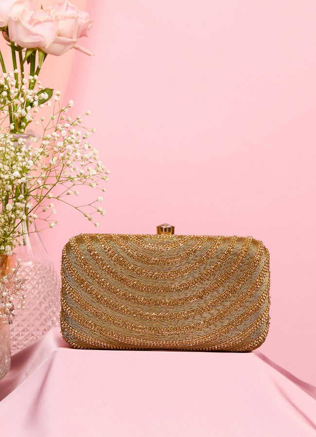 Mohey Women Fawn Elegance Clutch Bag