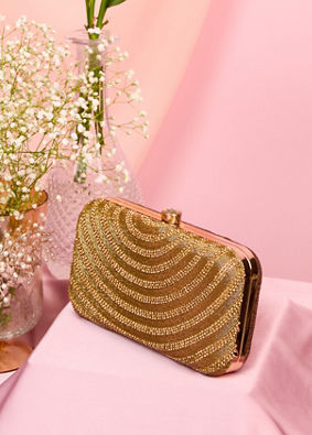 Mohey Women Fawn Elegance Clutch Bag