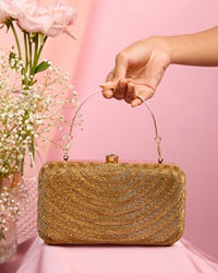 Mohey Women Fawn Elegance Clutch Bag