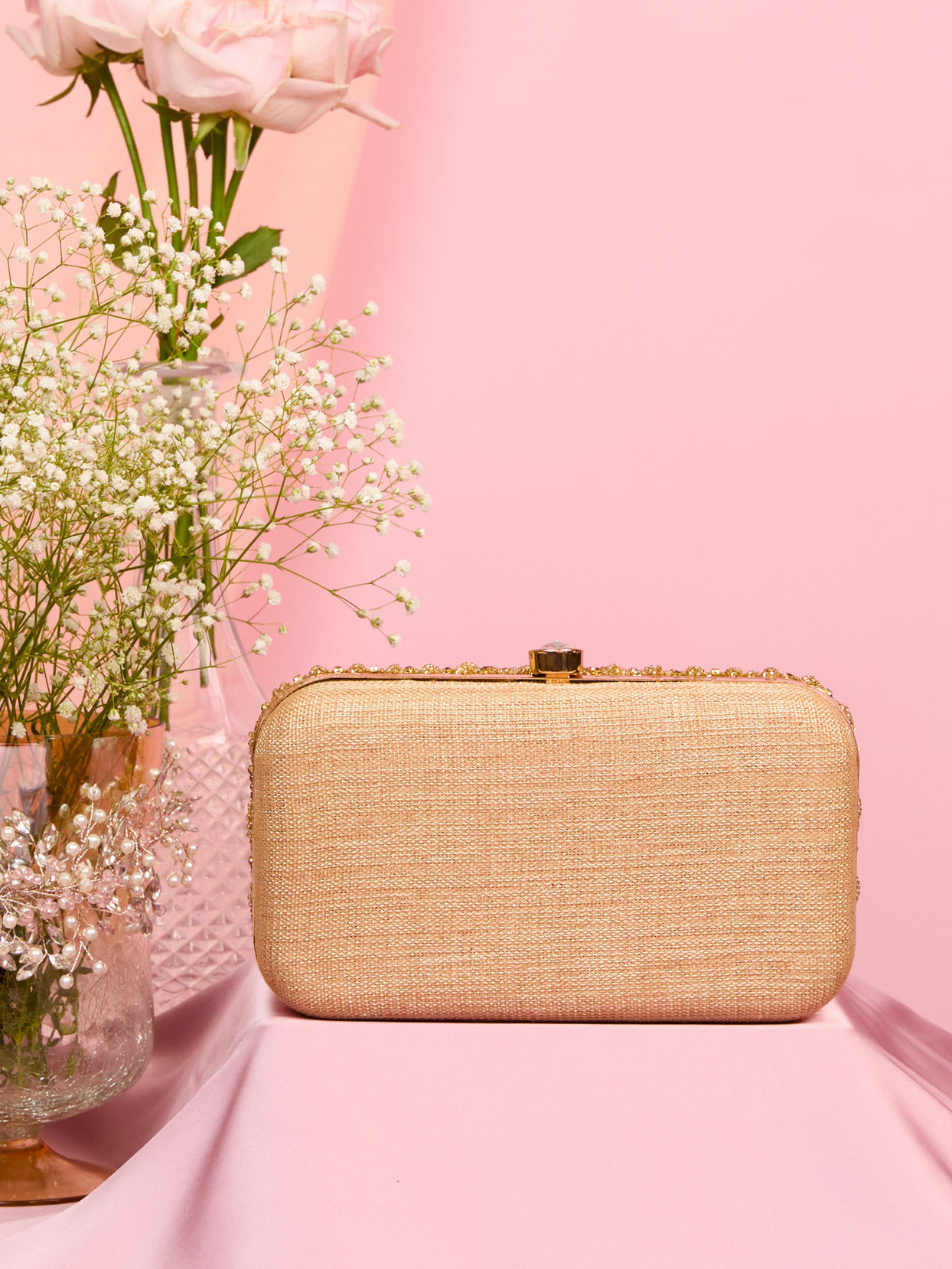 Mohey Women Golden Elegance Bag