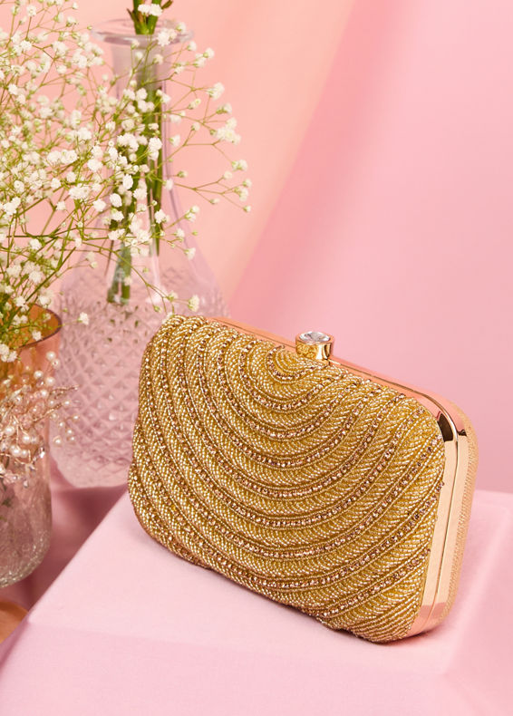 Mohey Women Golden Elegance Bag