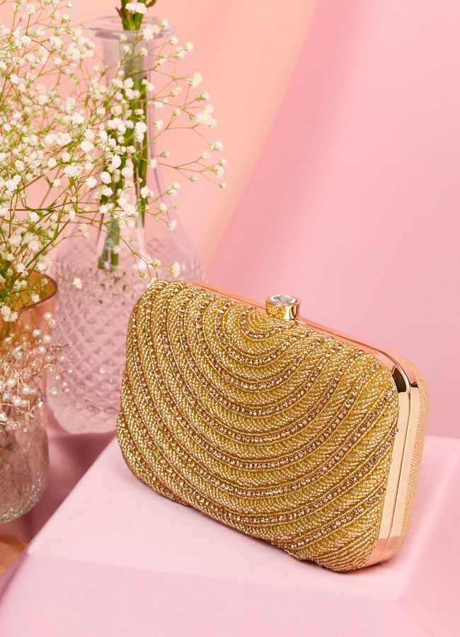 Mohey Women Golden Elegance Bag