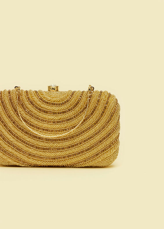 Mohey Women Golden Elegance Bag