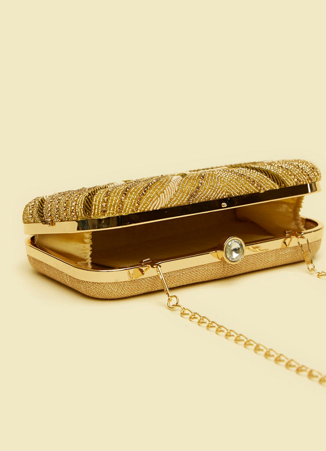 Mohey Women Golden Elegance Bag