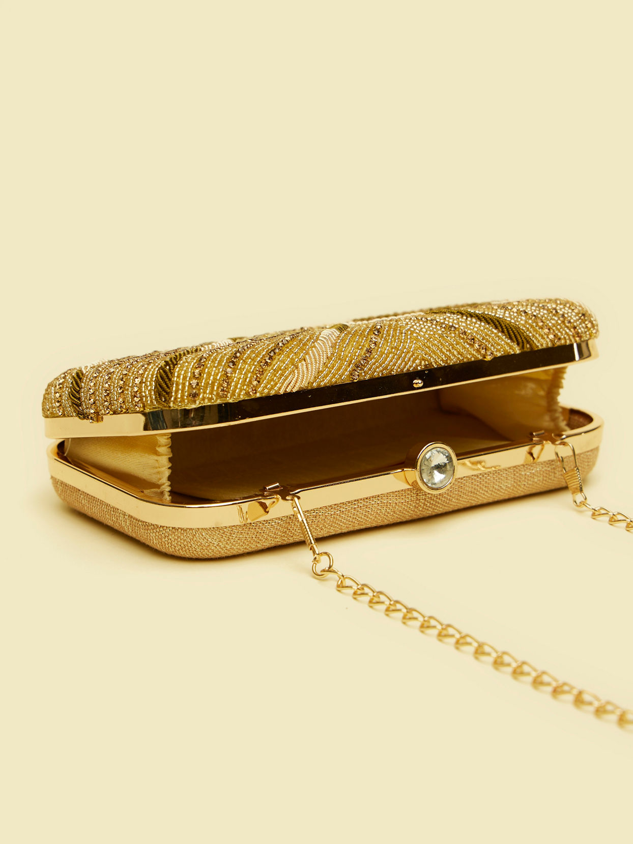 Mohey Women Golden Elegance Bag
