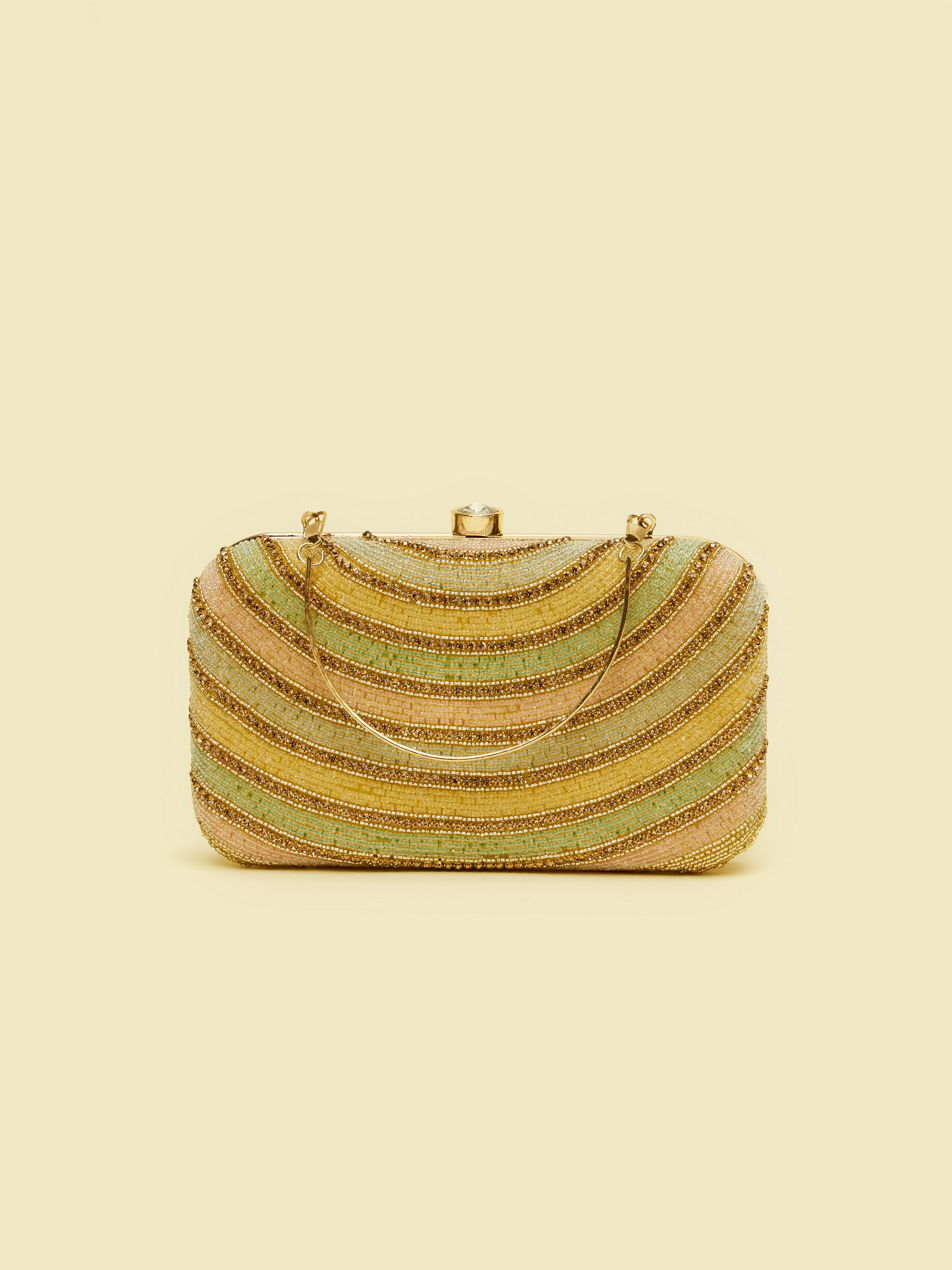 Mohey Women Elegant Beige Celebration Bag