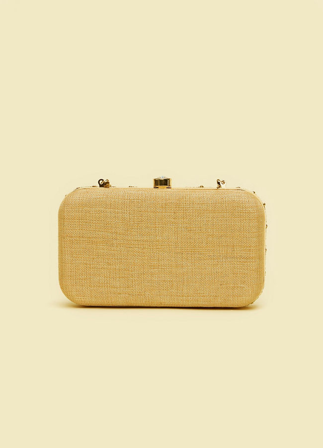 Mohey Women Elegant Beige Celebration Bag
