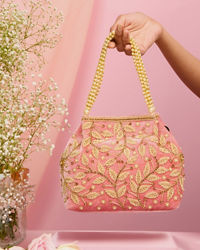 Mohey Women Pink Celebration Elegance Bag