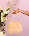 Mohey Women Beige Art Silk Top Handle Bag