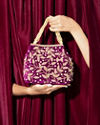 Mohey Women Wine Silk Elegance Bag