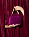Mohey Women Wine Silk Elegance Bag