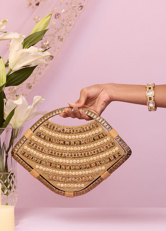 Mohey Women Fawn Art Silk Top Handle Bag