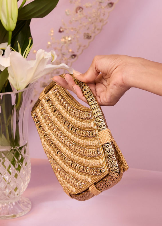 Mohey Women Fawn Art Silk Top Handle Bag