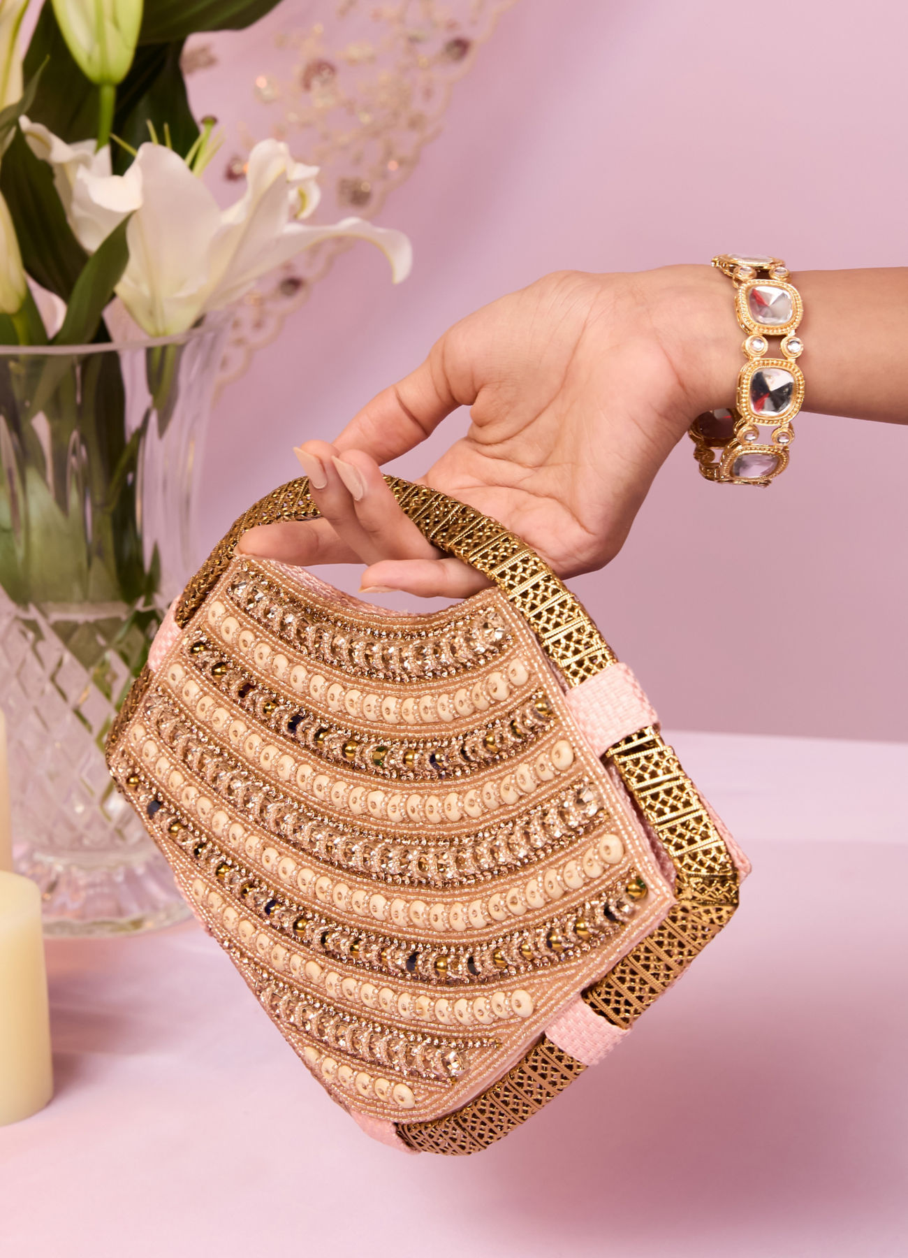 Mohey Women Elegant Beige Bag