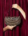 Mohey Women Midnight Black Festive Envelop Bag