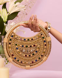 Mohey Women Regal Fawn Evening Clutch