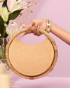 Mohey Women Regal Fawn Evening Clutch