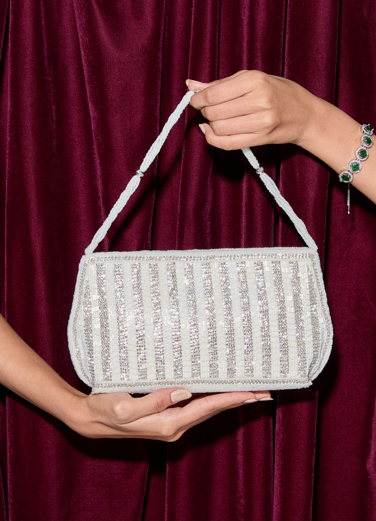 Mohey Women Chic Grey Elegance Bag