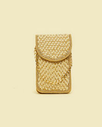 Mohey Women Velvety Beige Clutch Bag
