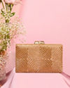 Mohey Women Fawn Elegance Festive Clutch Bag
