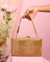 Mohey Women Fawn Elegance Festive Clutch Bag