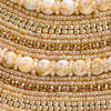 Beige Jute Celebration Bag