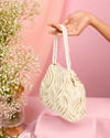 Mohey Women Cream Elegance Bag