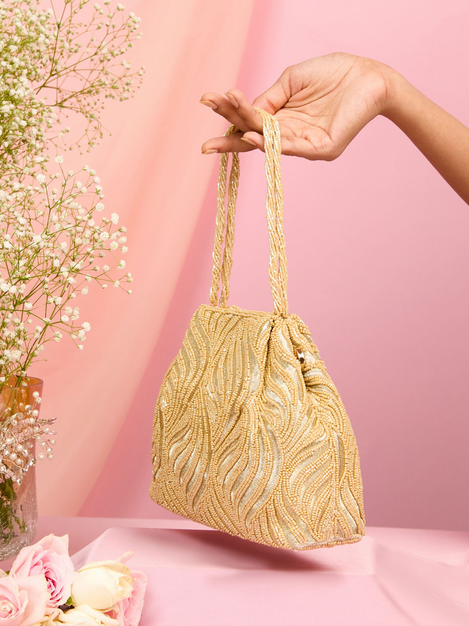 Mohey Women Elegant Beige Bag