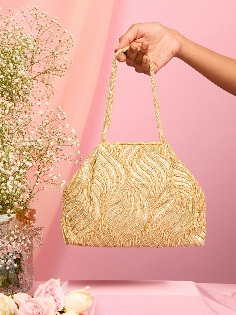 Mohey Women Elegant Beige Bag