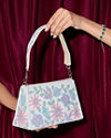 Mohey Women Elegant White Silk Bag