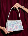 Mohey Women Elegant White Silk Bag