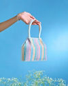 Mohey Women Cream Colored Festive Bag