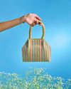 Mohey Women Elegant Gold Silken Festive Bag