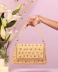 Mohey Women Fawn Art Silk Top Handle Bag